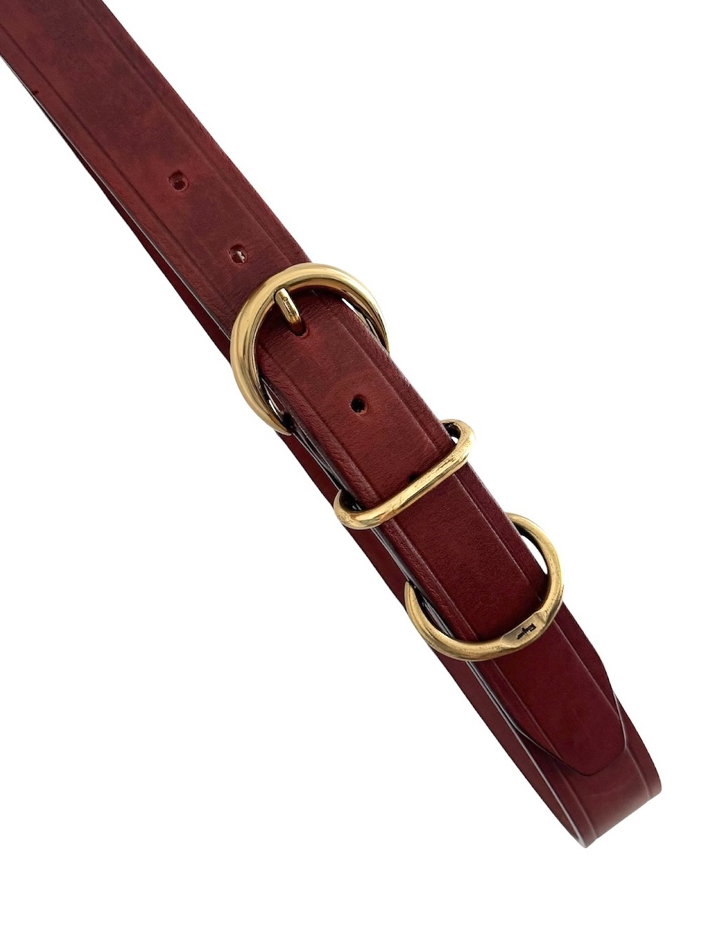 SALVATORE Ferragamo Vintage leather belt in cognac